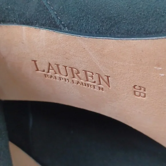 Lauren Ralph Lauren Suede Pull On Boot NWT - Picture 9 of 10
